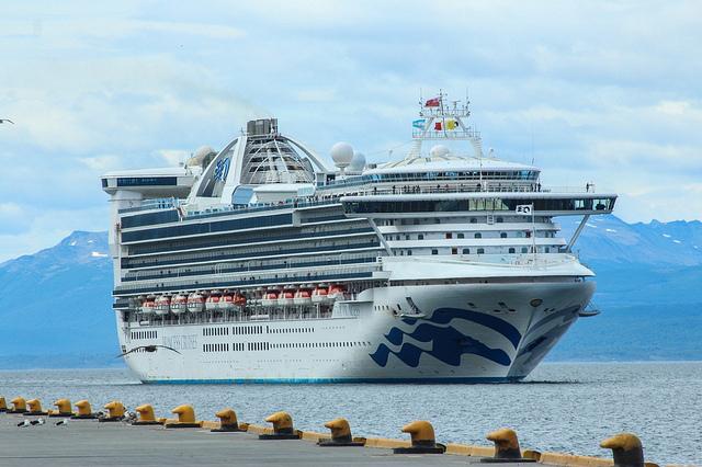 El crucero “Star Princess” llegó a Ushuaia