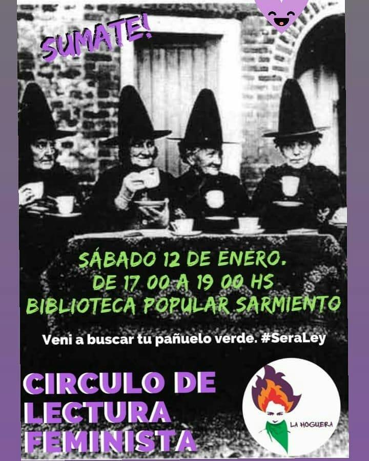 Invitan a participar de un «circulo de lectura»