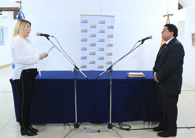 Abregú juró como nuevo ministro de Agricultura, Ganadería y Pesca de la provincia