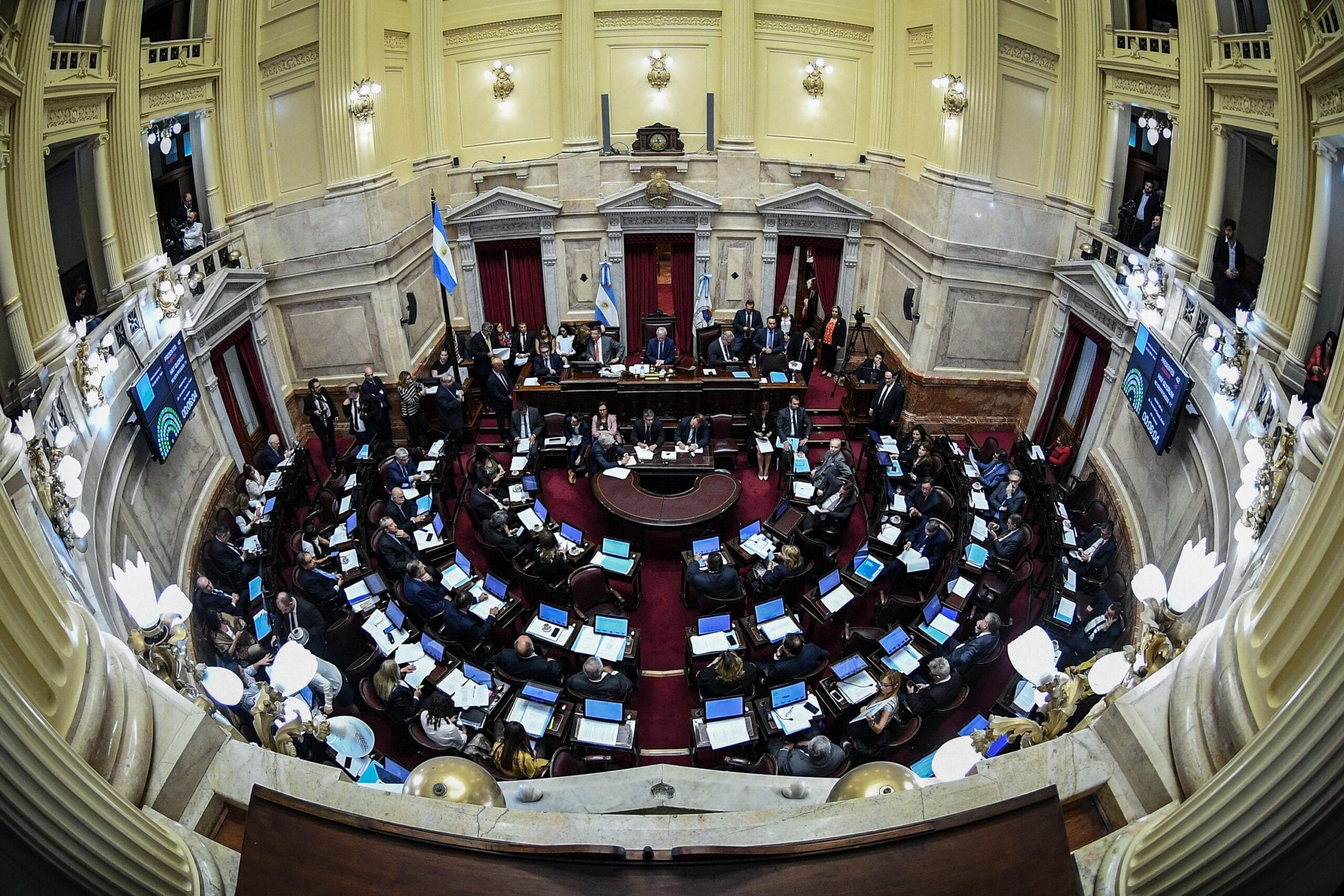 SENADO - SESION FINANCIAMIENTO PARTIDOS POLITICOS