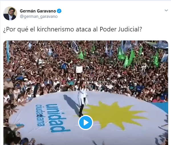 Con un contundente hilo en Twitter la abogada Graciana Peñafort le contestó al ministro de Justicia Germán Garavano