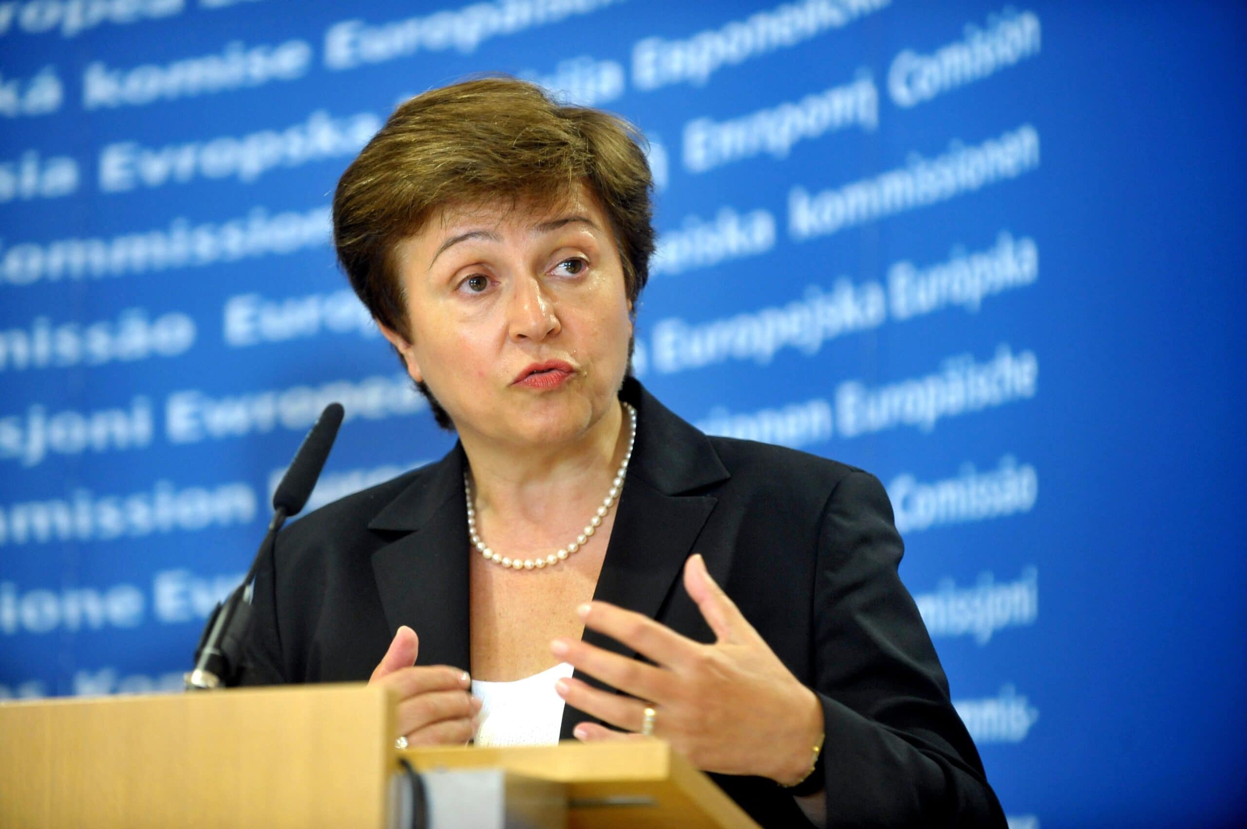 Press conference by Kristalina Georgieva