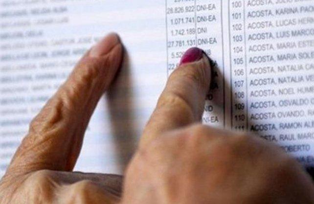 Consulta el padrón para las elecciones nacionales del 27 de octubre