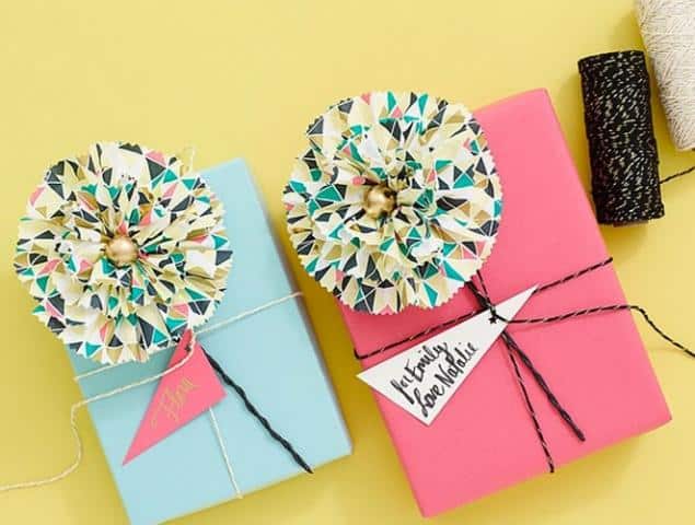 Detalles de último momento: Ideas divertidas para envolver los regalos