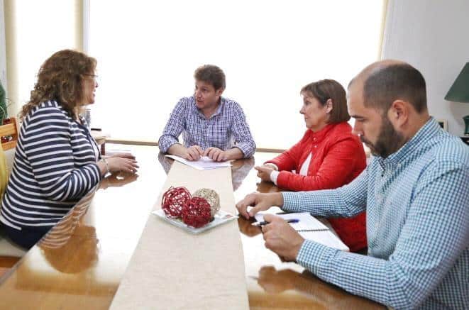 Melella mantuvo un encuentro con las diputadas Mabel Caparrós y Carolina Yutrovic