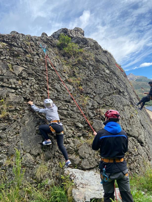 Primera escalada deportiva municipal