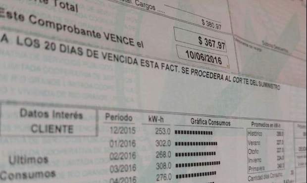 García: «Las facturas van a ser parecidas a las del año pasado de acá en adelante»