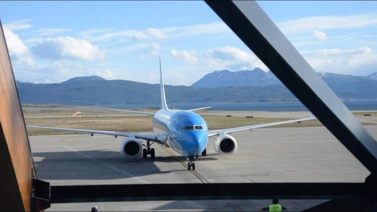 En febrero, el aeropuerto de Ushuaia recibió 116 mil pasajeros