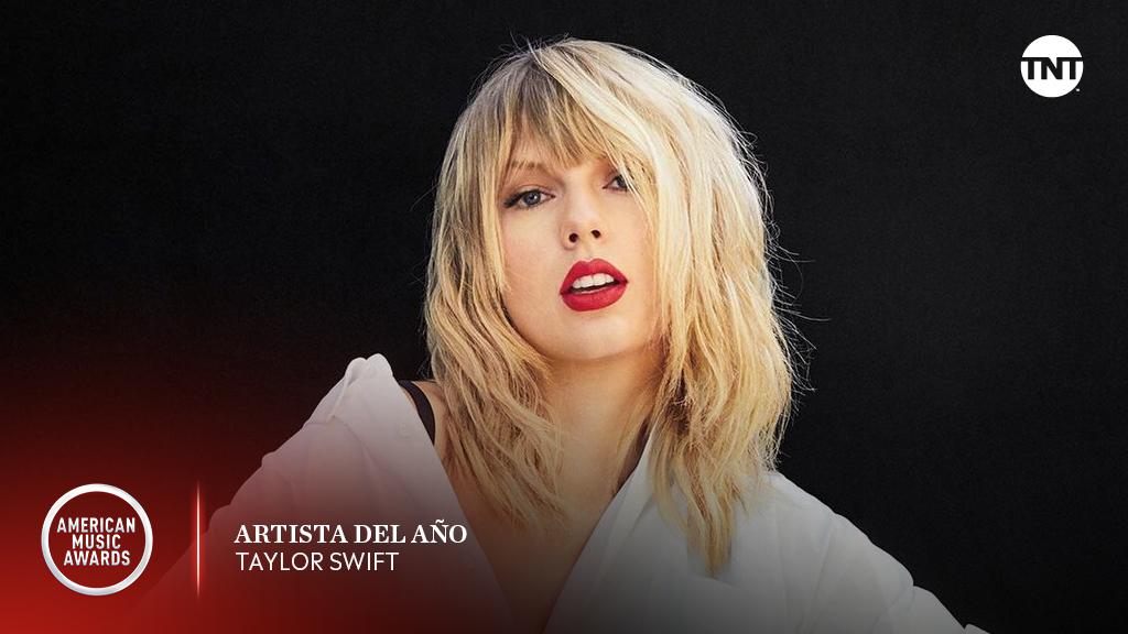 Taylor Swift la gran ganadora de los American Music Awards 2020