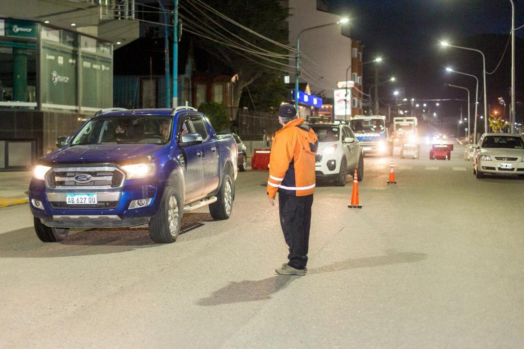 Municipalidad, Provincia y Nación realizaron controles de alcoholemia