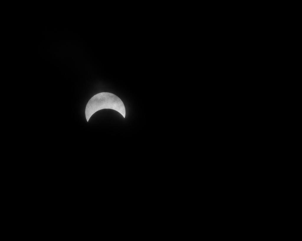 Ushuaia también vivió el eclipse solar