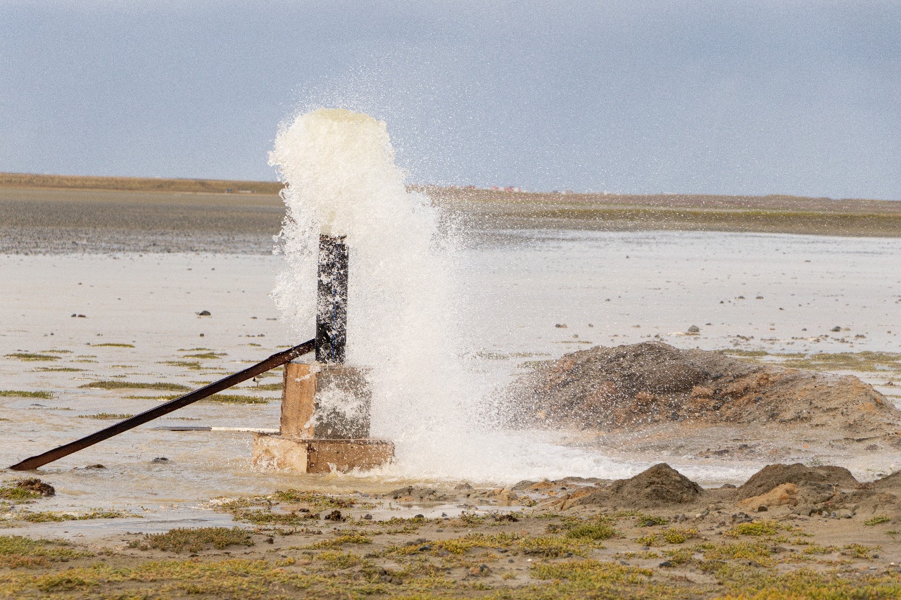 Río Grande: Se inició el volcamiento de agua en la Laguna Seca