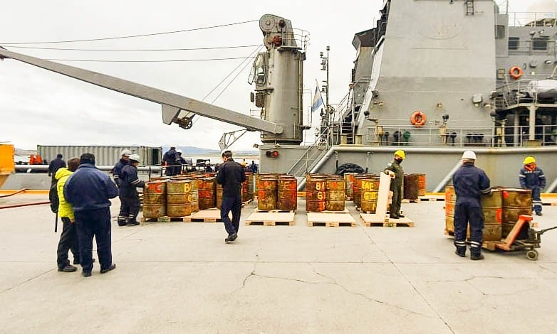 Bases Antárticas: Se realizó la fiscalización de los residuos transportados