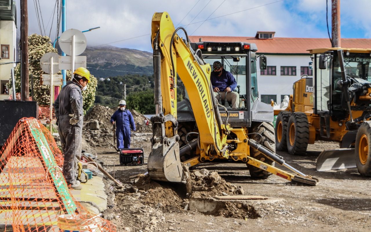 La calle Yaganes se encuentra en su etapa final