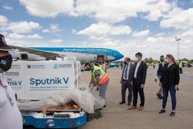 Argentina recibió 732.500 nuevas dosis Sputnik V – Ushuaia Noticias