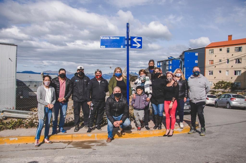 Silvia Landaeta y Estela Suárez fueron homenajeadas en el barrio Mirador de Los Andes