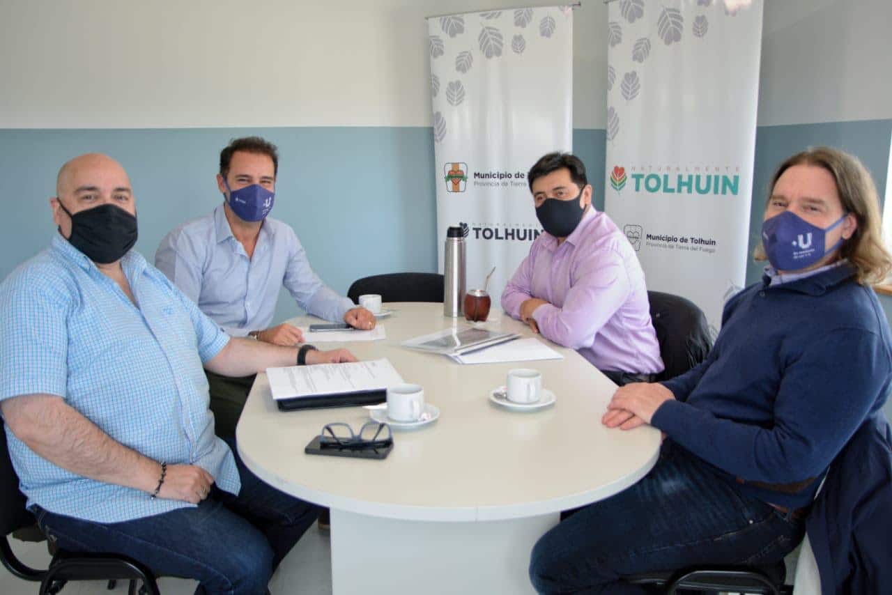 Ushuaia y Tolhuin definen una agenda conjunta para el desarrollo económico
