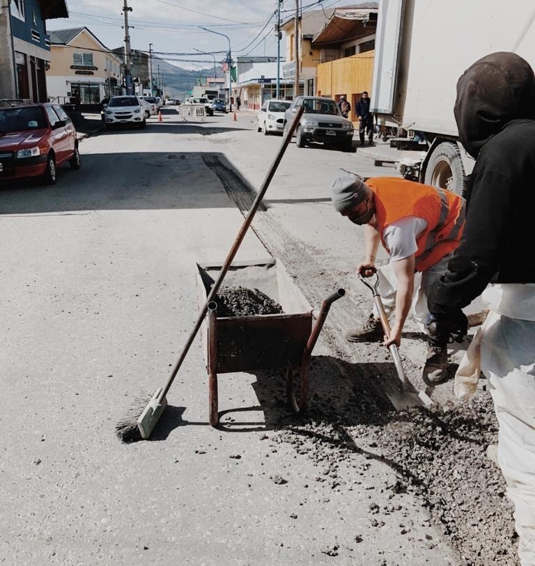 Continúan los trabajos de mantenimiento en distintos puntos de la ciudad