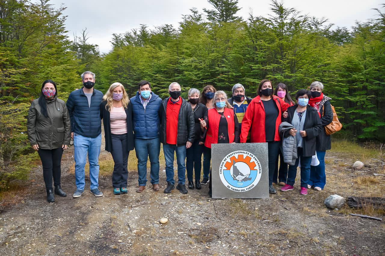 Enfermeros de Tolhuin ya tienen predio para su centro recreativo