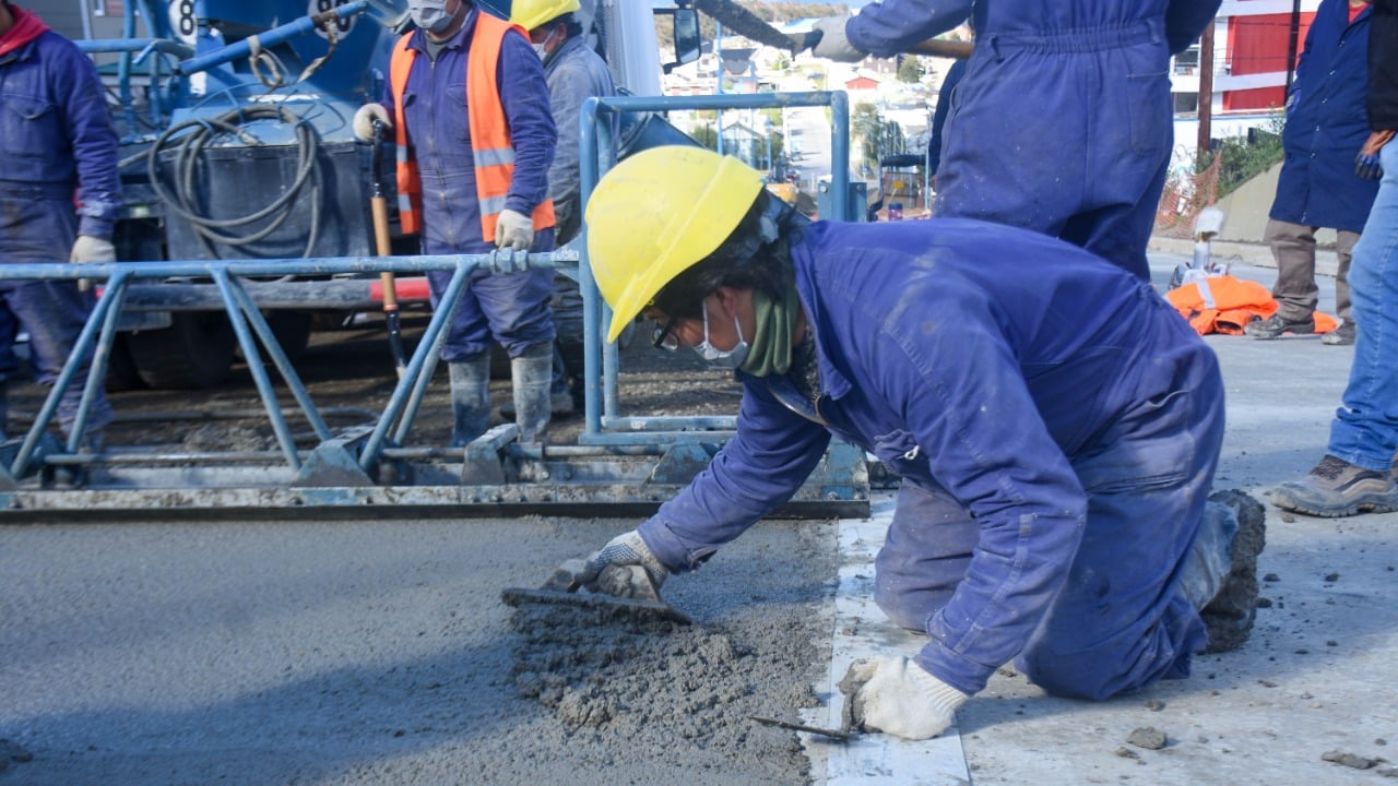 Continúa el hormigonado en la calle Formosa