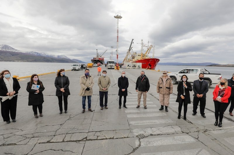 Meoni anunció importantes obras para Tierra del Fuego