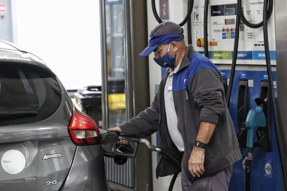 A medianoche el combustible aumentará un 6%
