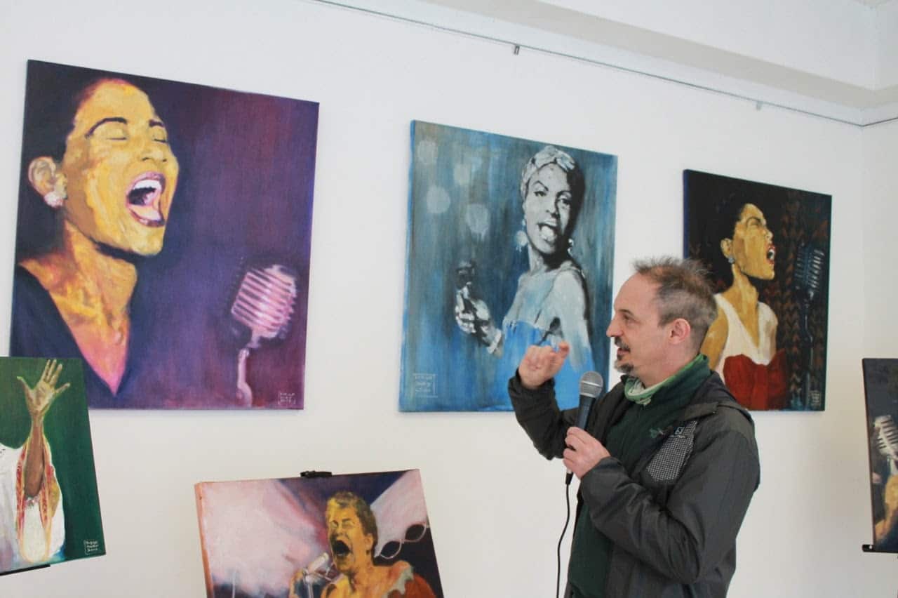 El Centro Cultural “Nueva Argentina” inauguró la muestra “Mujeres de Jazz”