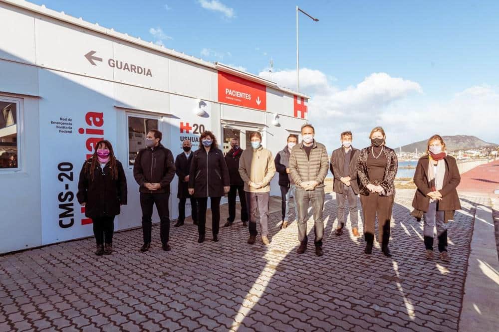 Se inauguró el Centro Modular Sanitario en Ushuaia