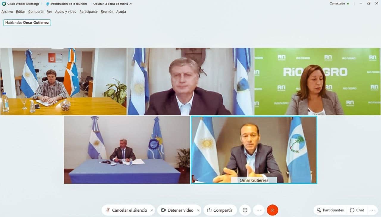 El Gobernador se reunió con sus pares patagónicos para repasar la situación sanitaria