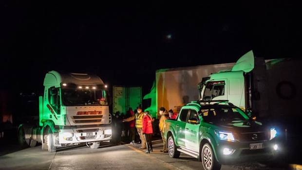 Comienza a destrabarse el corte de ruta en Punta Delgada