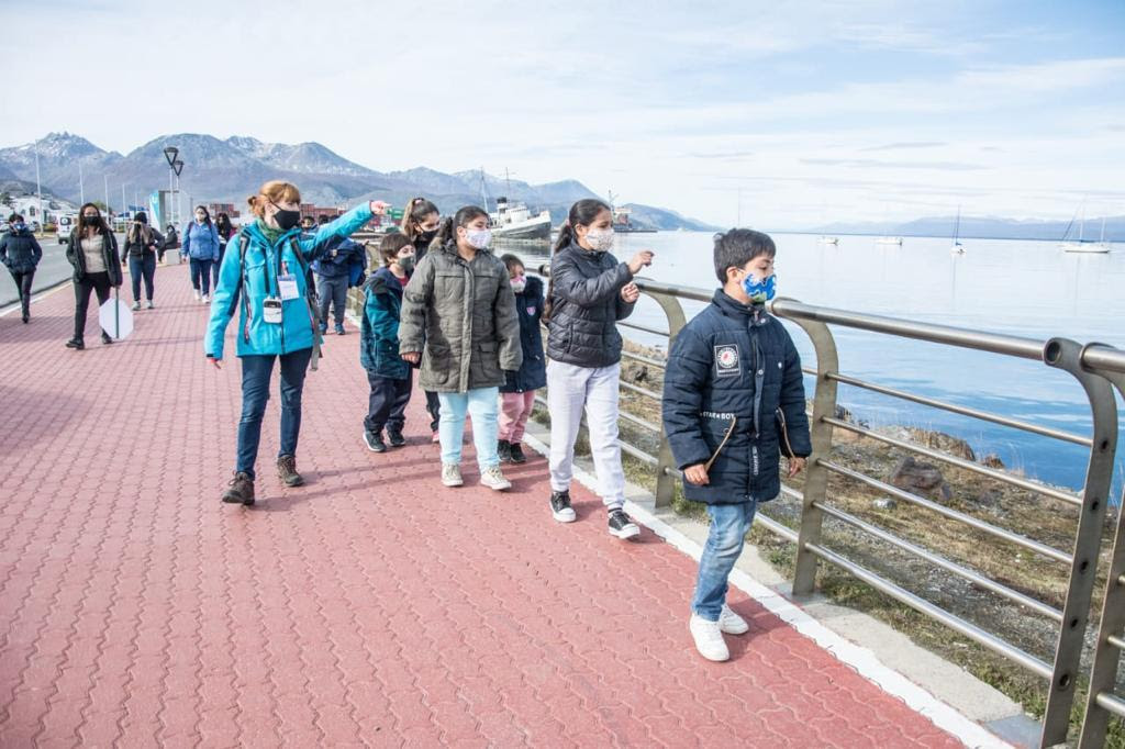 Niños y niñas siguen descubriendo Ushuaia a través del Turismo Social
