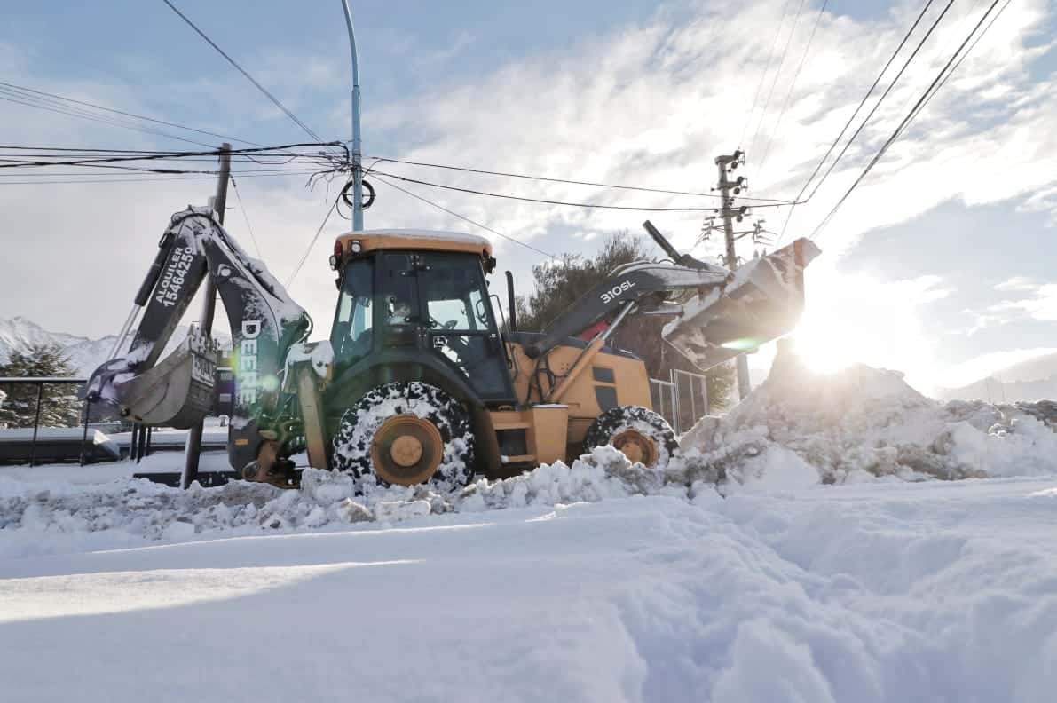 Solicitan circular con precaución por las fuertes nevadas