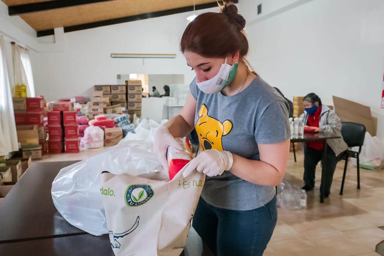 Cronograma de entrega de módulos alimentarios en Tolhuin