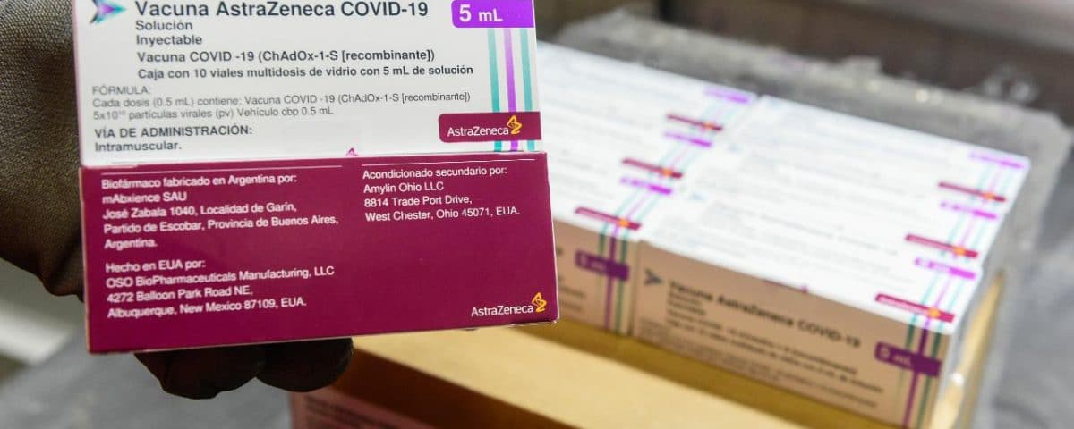 Avanza el plan de vacunación: TDF recibe 3.400 dosis de la vacuna Astrazeneca