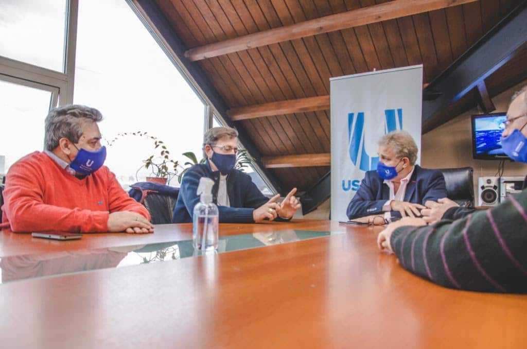 Daniele recibió al Obispo de Río Gallegos y Tierra del Fuego
