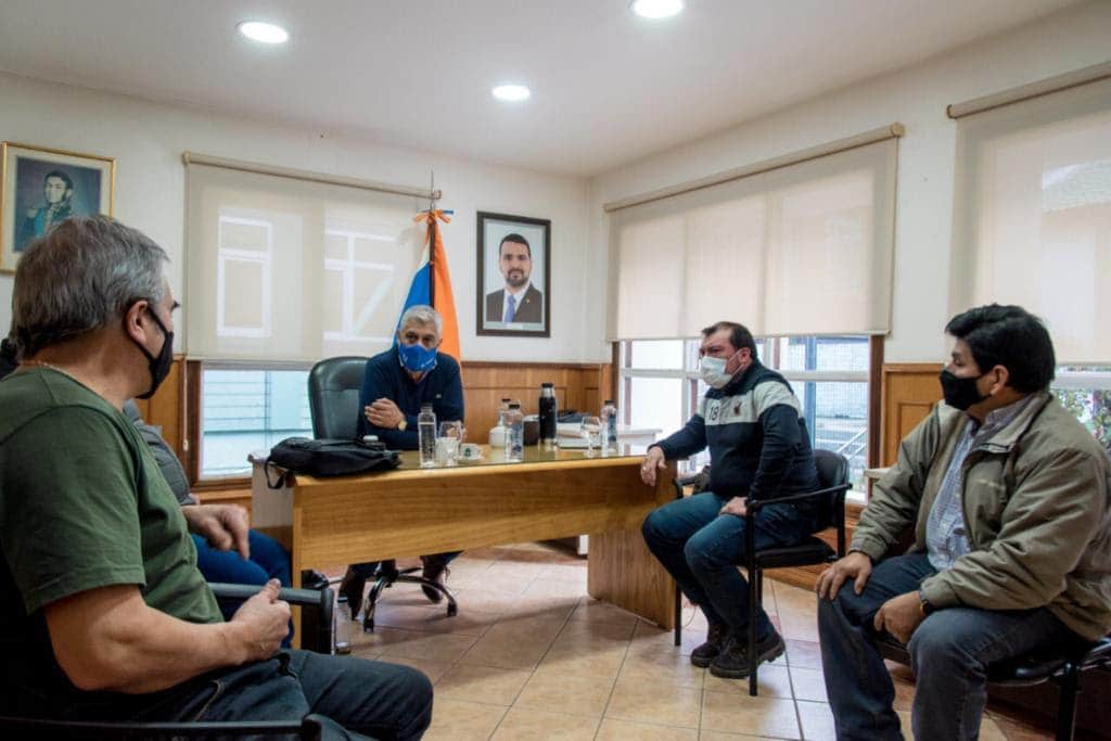 Encuentro de la Municipalidad con el Sindicato de Choferes de Taxis