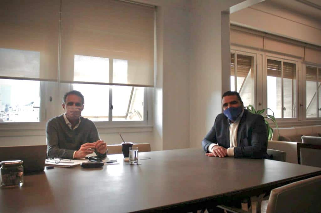 Vuoto junto a Katopodis: «Logramos el financiamiento para las obras que necesita la ciudad”