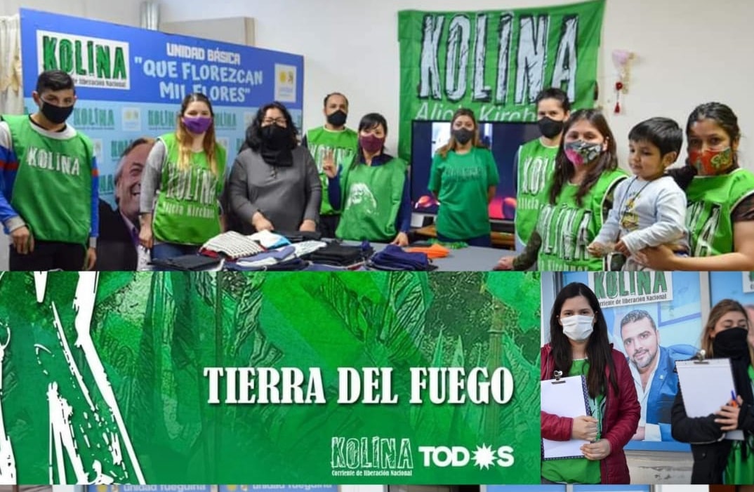 Kolina manifestó su apoyo al Partido Justicialista y al Frente de Todos