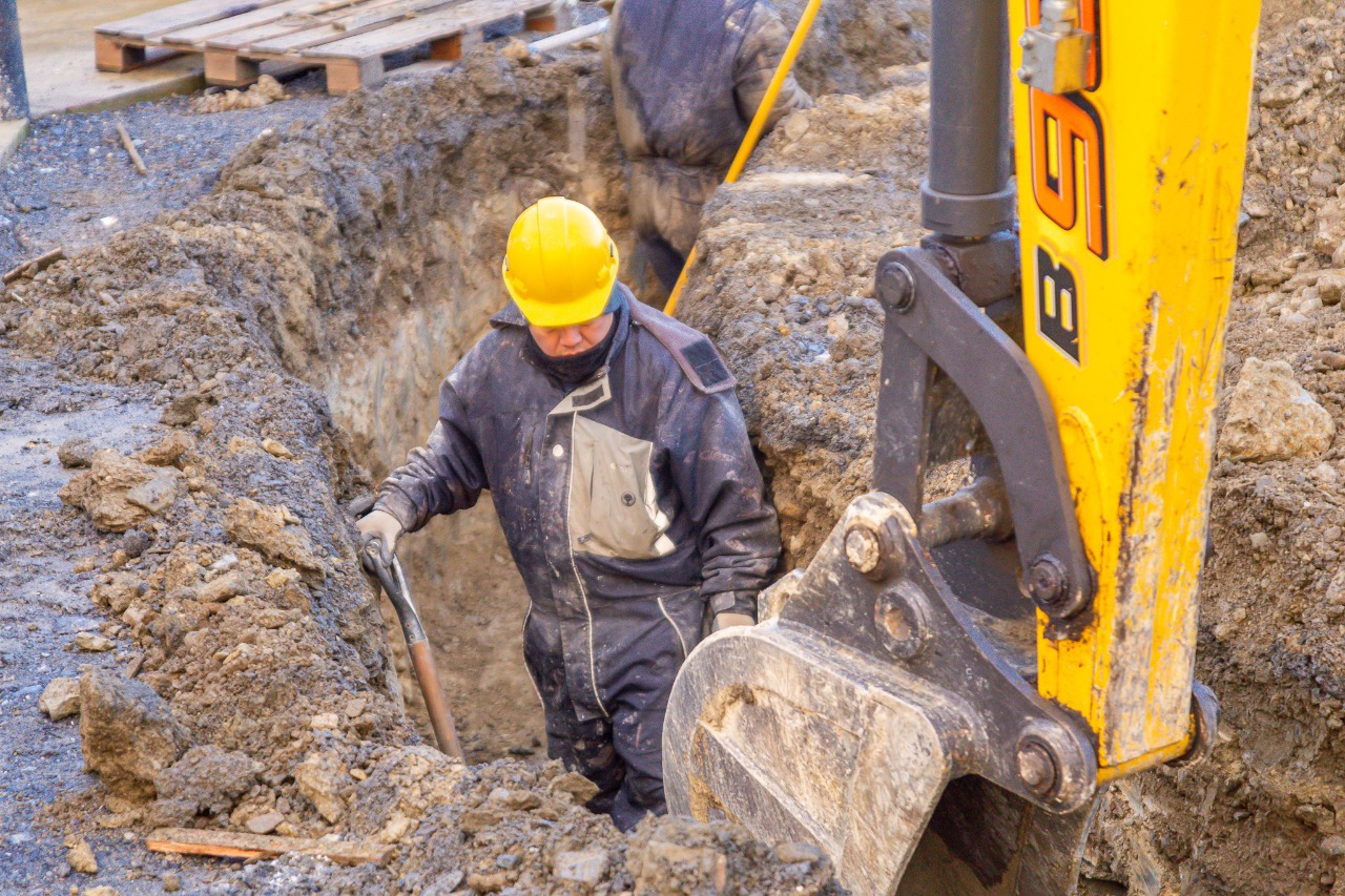 Obras Públicas inició los trabajos para dotar de la red de gas al barrio Akar de Ushuaia