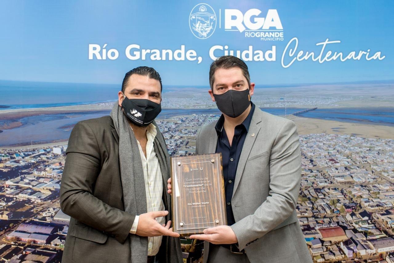 Vuoto acompañó los festejos del Centenario de Río Grande