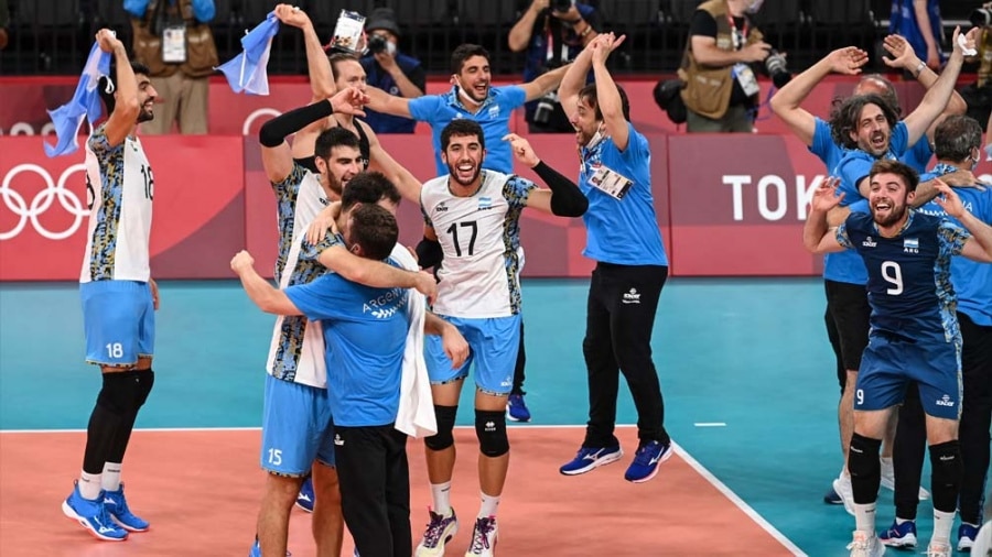Argentina venció a Brasil y logró la medalla de bronce en vóley
