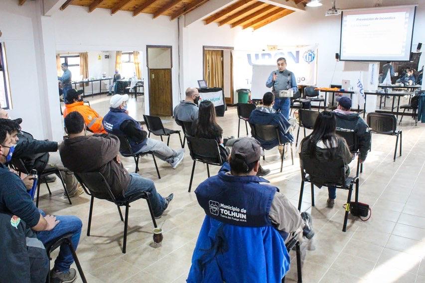 Tolhuin: Ambiente recibió capacitación en seguridad e higiene