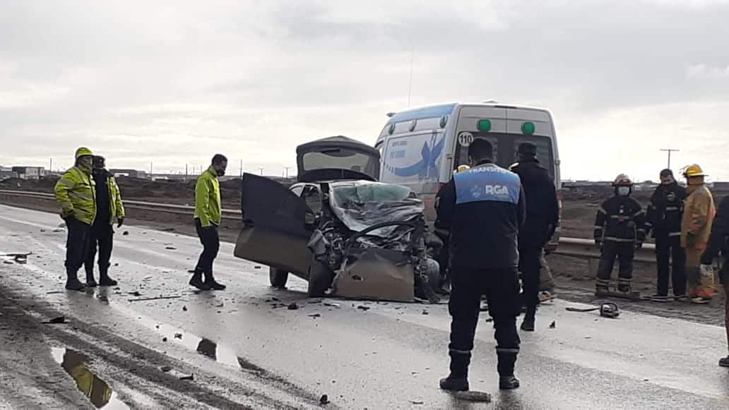 Impactante accidente vial en Río Grande