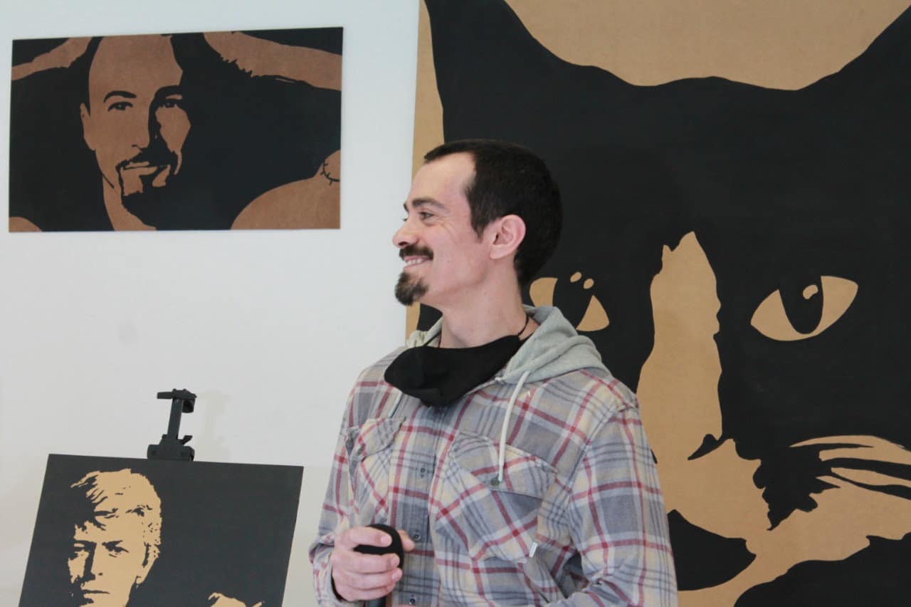 Se inauguró la muestra “Stencil a pinceladas”