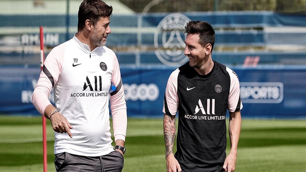 Messi participó del último entrenamiento del PSG ante su posible debut