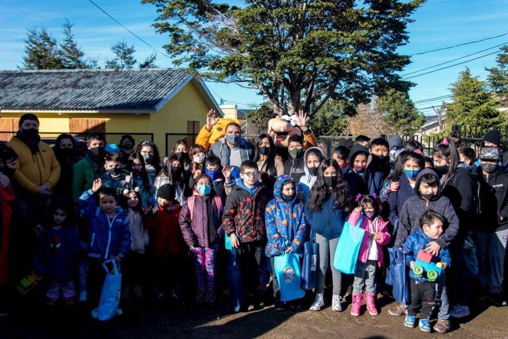 Celebración del mes de las infancias en el comedor Corazones Solidarios