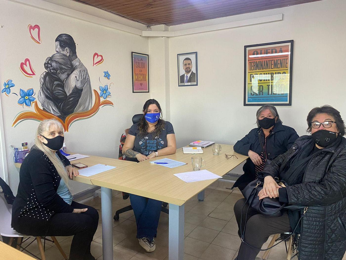 La Familia Torres se reunió con la Municipalidad y la Comisión de Antiguos Pobladores