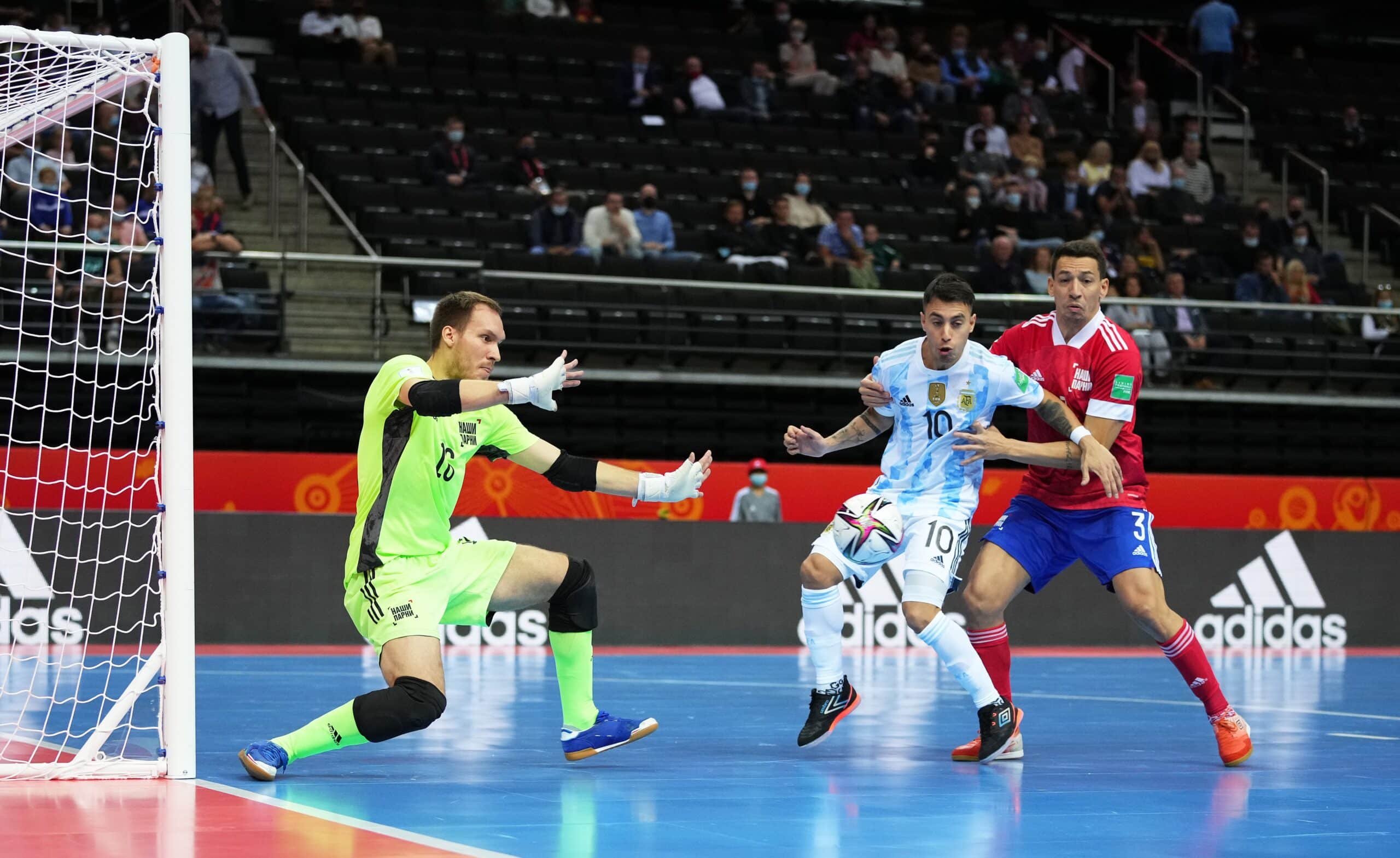 Futsal: Argentina venció a Rusia y pasó a la semifinal