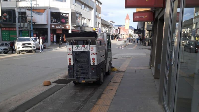 Se lleva adelante una intensa campaña de limpieza en la capital fueguina