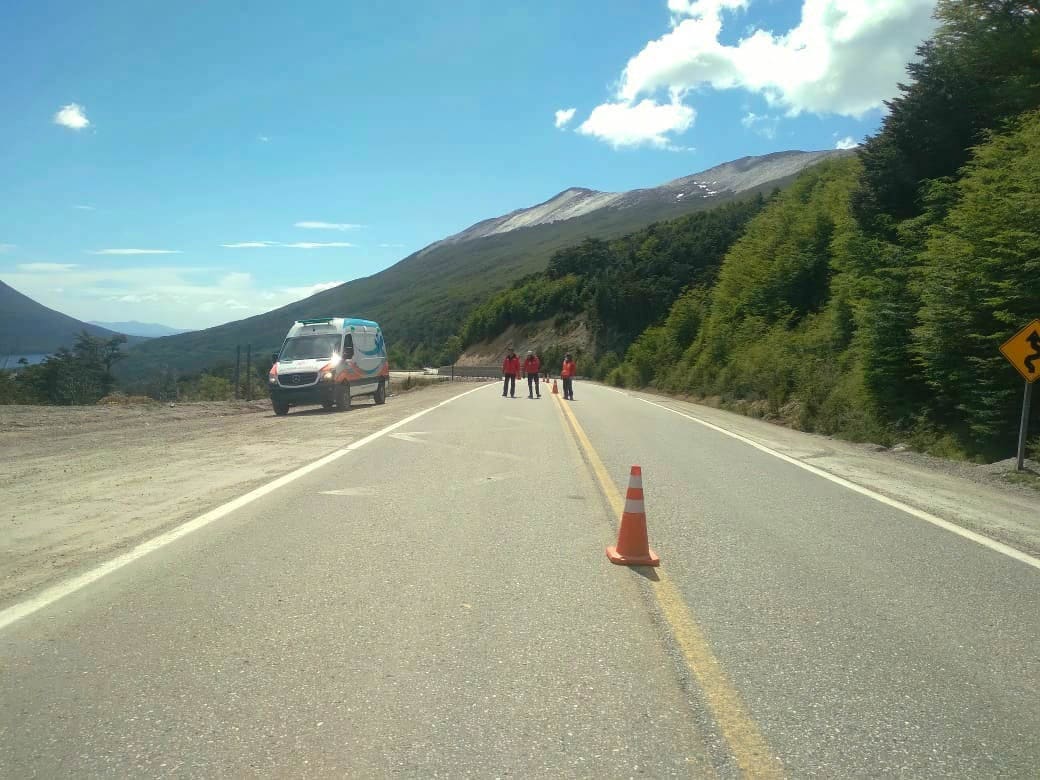 Llevaron adelante un simulacro de emergencias en la ruta nacional 3